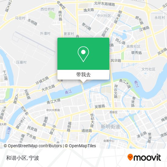 和谐小区地图