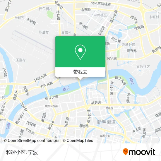 和谐小区地图