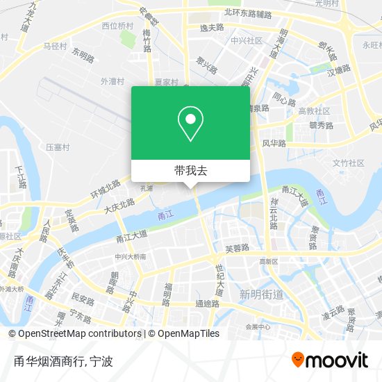 甬华烟酒商行地图