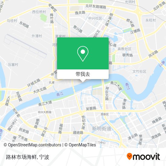 路林市场海鲜地图