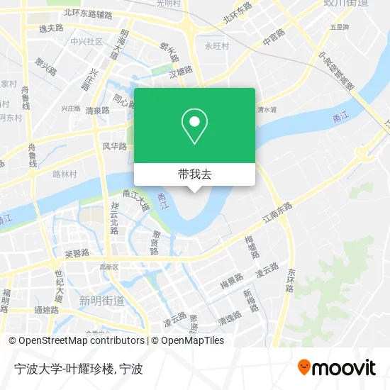 宁波大学-叶耀珍楼地图