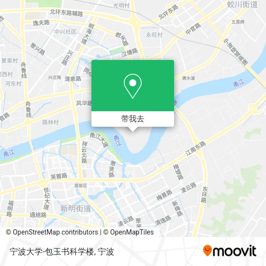 宁波大学-包玉书科学楼地图