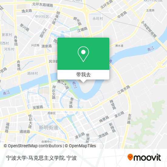 宁波大学-马克思主义学院地图