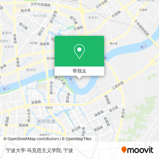 宁波大学-马克思主义学院地图
