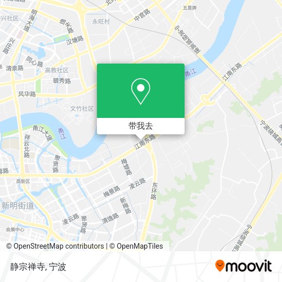静宗禅寺地图