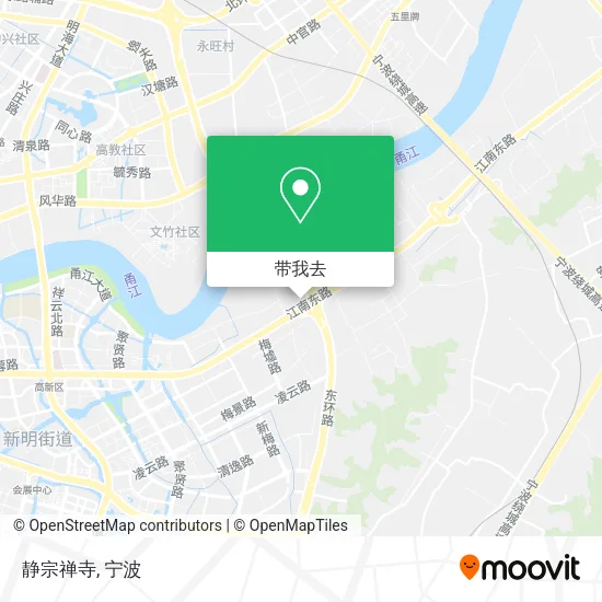 静宗禅寺地图