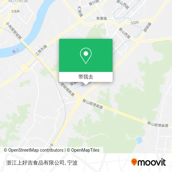 浙江上好吉食品有限公司地图