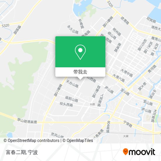 富春二期地图
