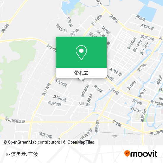 丽淇美发地图