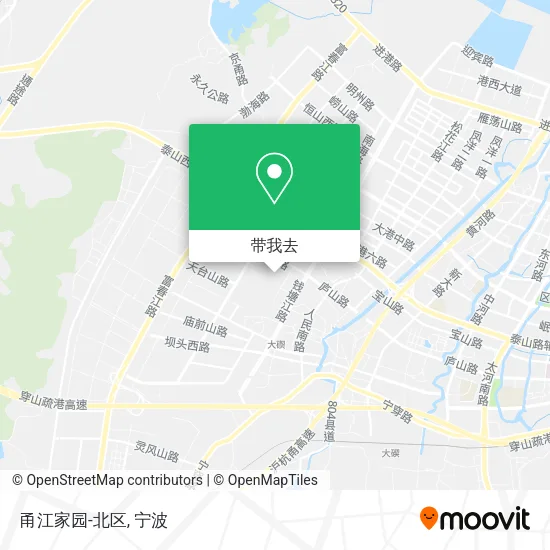 甬江家园-北区地图