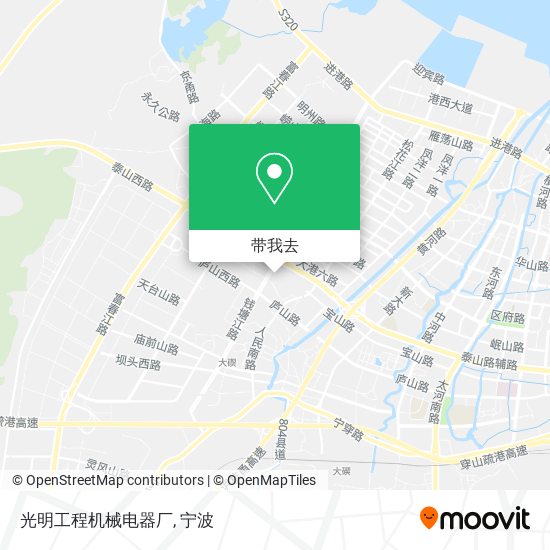光明工程机械电器厂地图