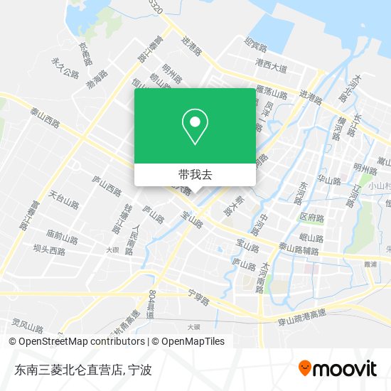 东南三菱北仑直营店地图