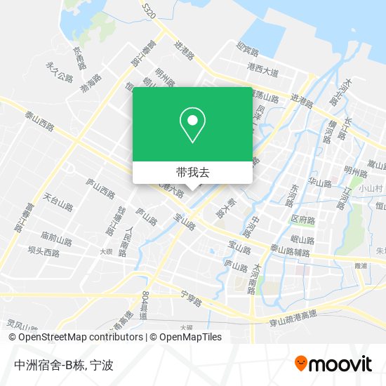中洲宿舍-B栋地图