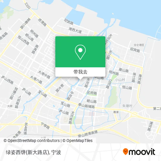 绿姿西饼(新大路店)地图