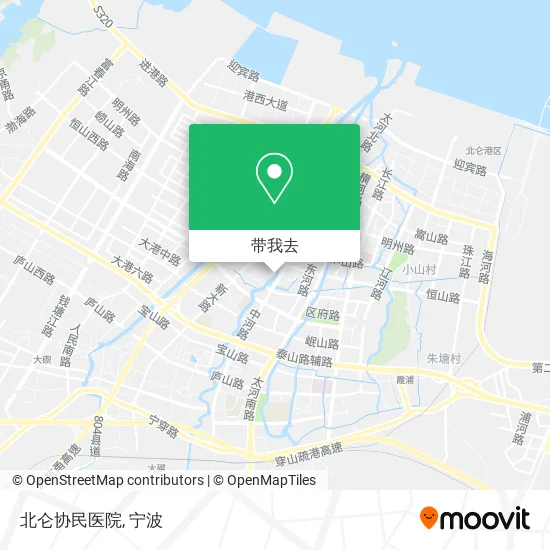 北仑协民医院地图