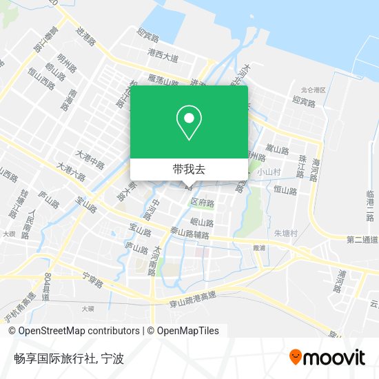 畅享国际旅行社地图