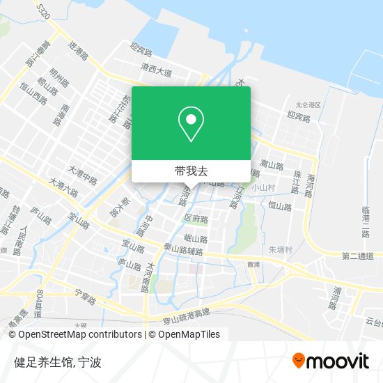 健足养生馆地图
