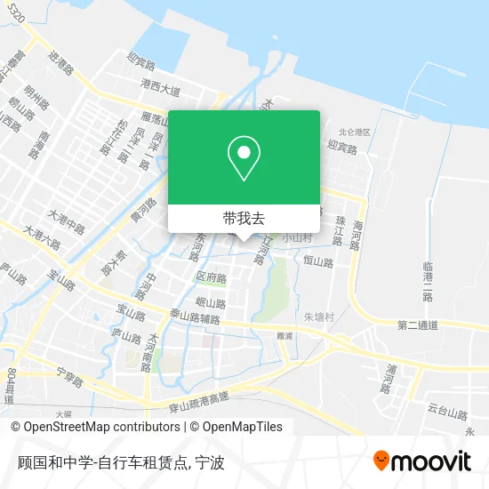 顾国和中学-自行车租赁点地图