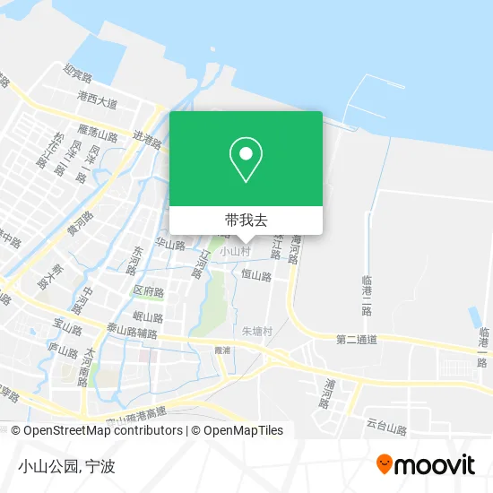 小山公园地图