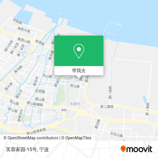 芙蓉家园-15号地图