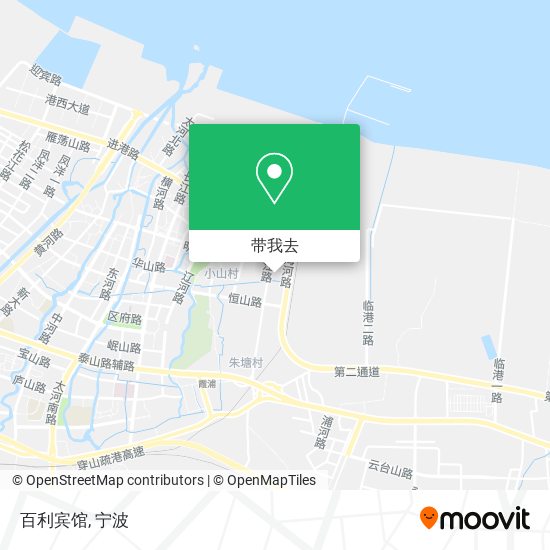 百利宾馆地图
