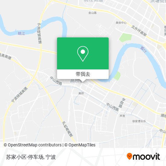 苏家小区-停车场地图