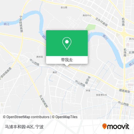 马浦丰和园-A区地图