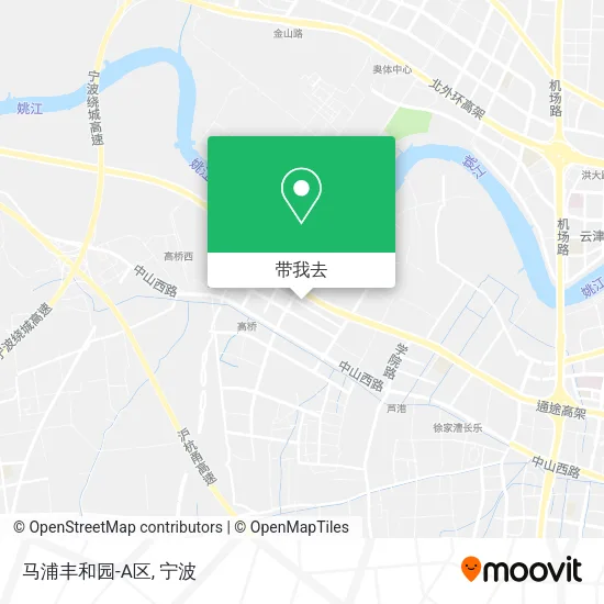 马浦丰和园-A区地图