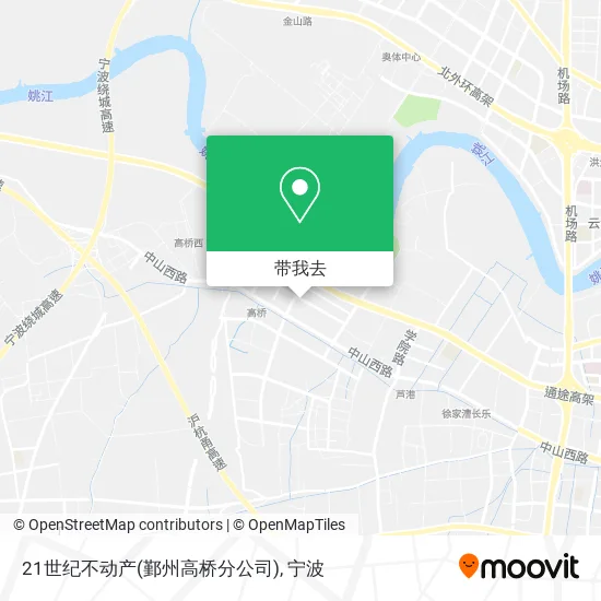 21世纪不动产(鄞州高桥分公司)地图