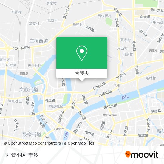 西管小区地图