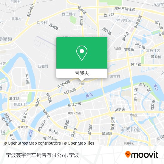 宁波芸宇汽车销售有限公司地图