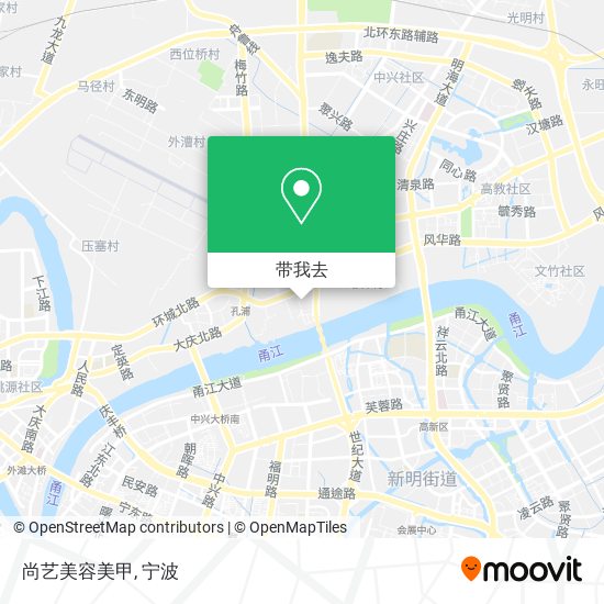 尚艺美容美甲地图