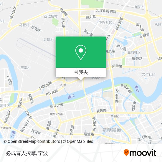 必成盲人按摩地图