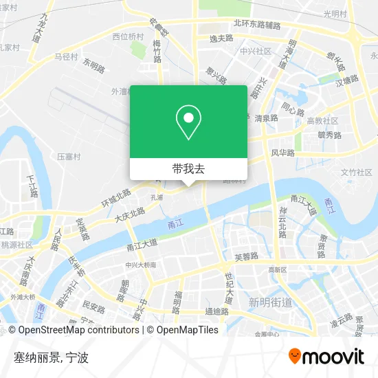 塞纳丽景地图