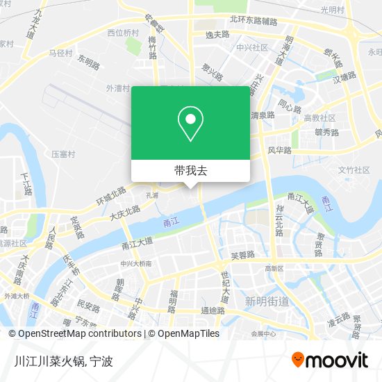川江川菜火锅地图