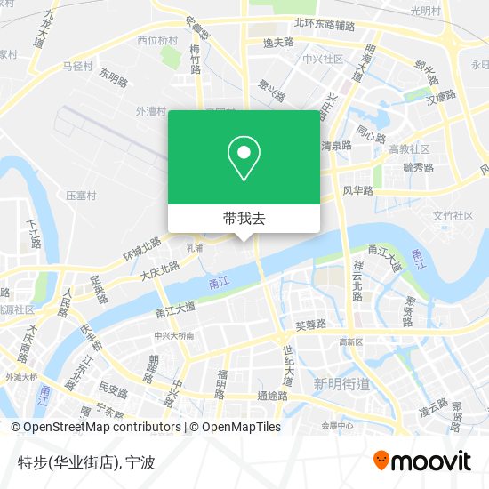 特步(华业街店)地图