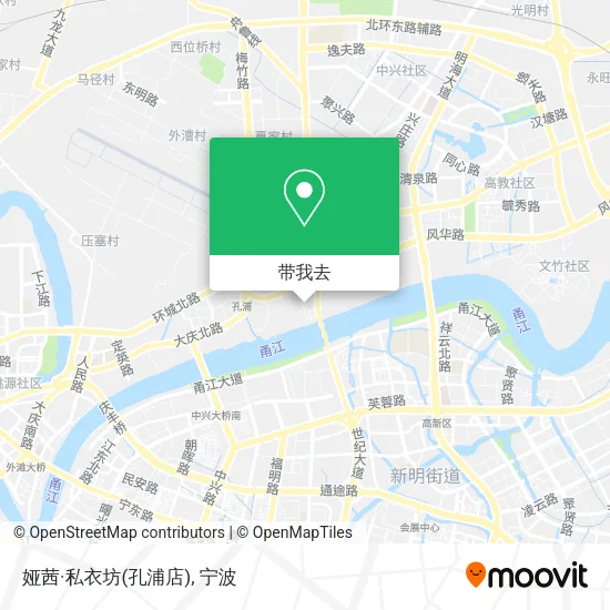 娅茜·私衣坊(孔浦店)地图
