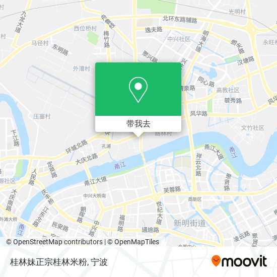桂林妹正宗桂林米粉地图
