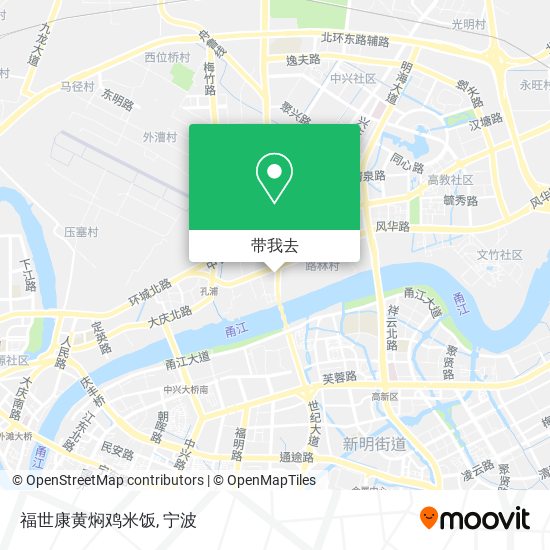 福世康黄焖鸡米饭地图
