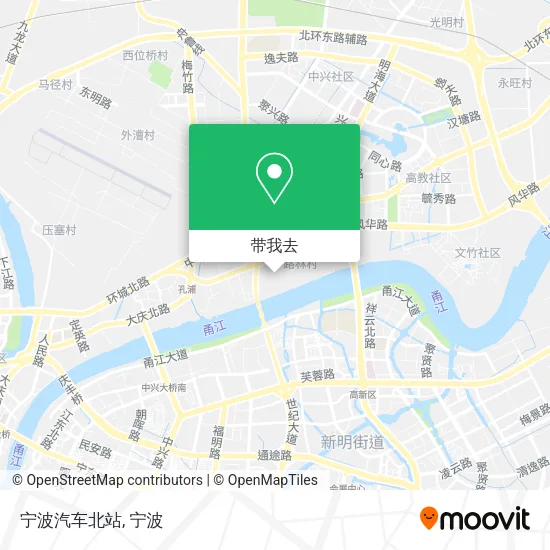 宁波汽车北站地图