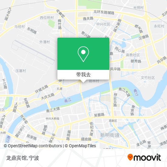 龙鼎宾馆地图
