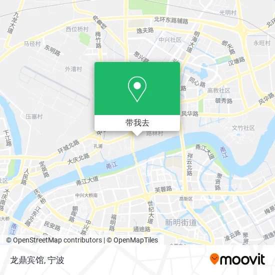 龙鼎宾馆地图