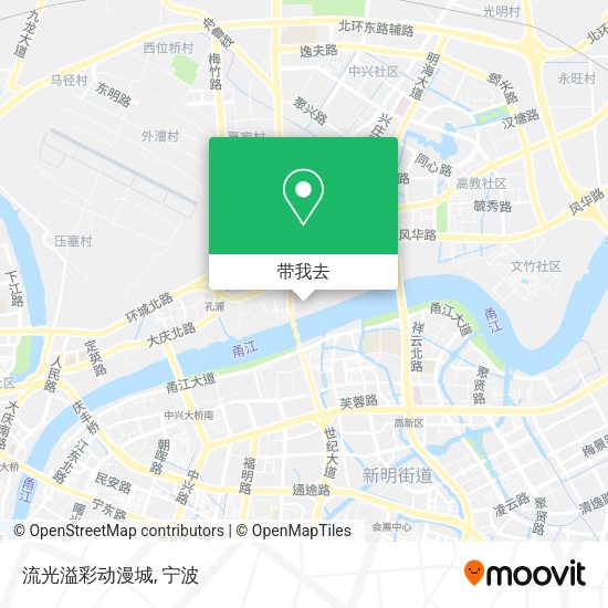 流光溢彩动漫城地图
