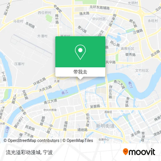 流光溢彩动漫城地图