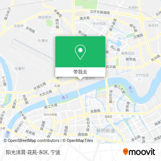 阳光清晨·花苑-东区地图