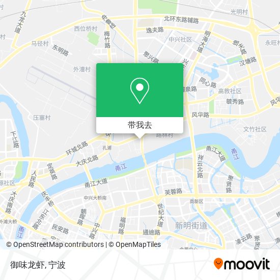 御味龙虾地图