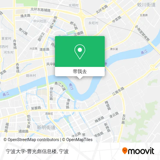 宁波大学-曹光彪信息楼地图