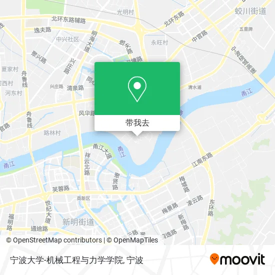 宁波大学-机械工程与力学学院地图