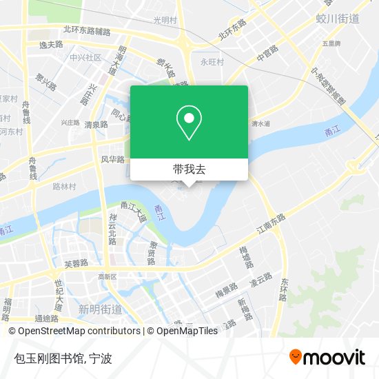 包玉刚图书馆地图