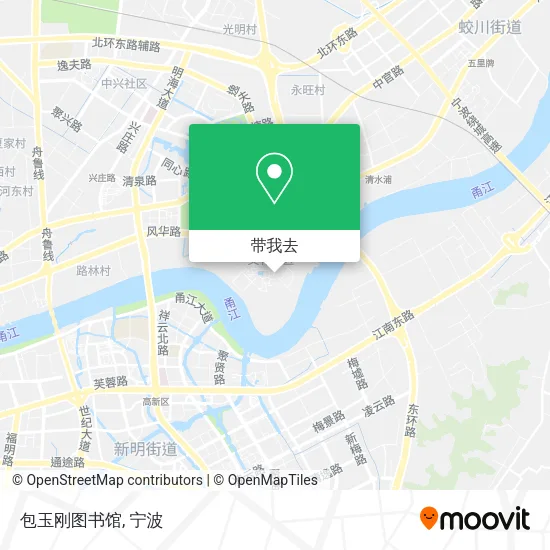 包玉刚图书馆地图